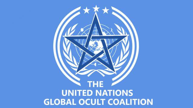 United Nations global occult coalitionのバナー