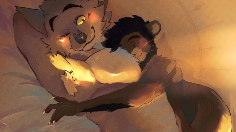 furry looking 4 little spoons 4 cuddles and moreのバナー