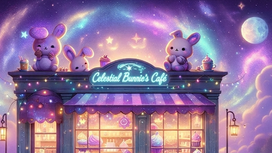 Celestial Bunnie's Caféのバナー