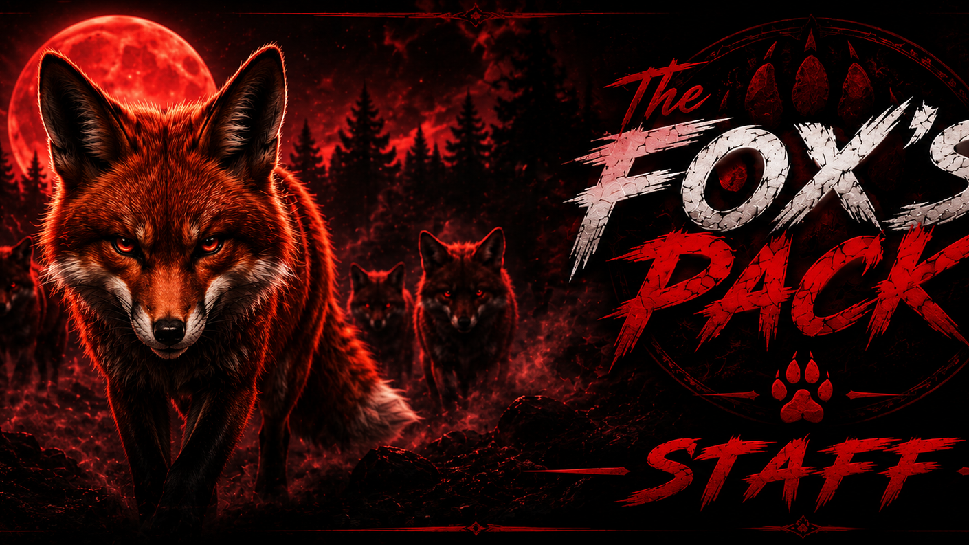 The fox pack staffのバナー