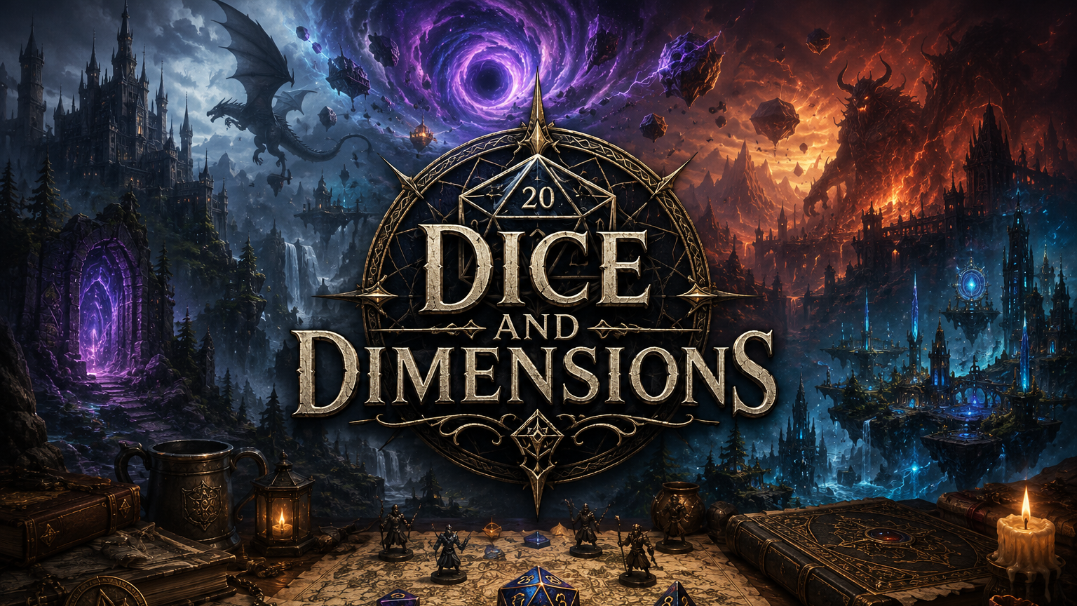Dice and Dimensionsのバナー