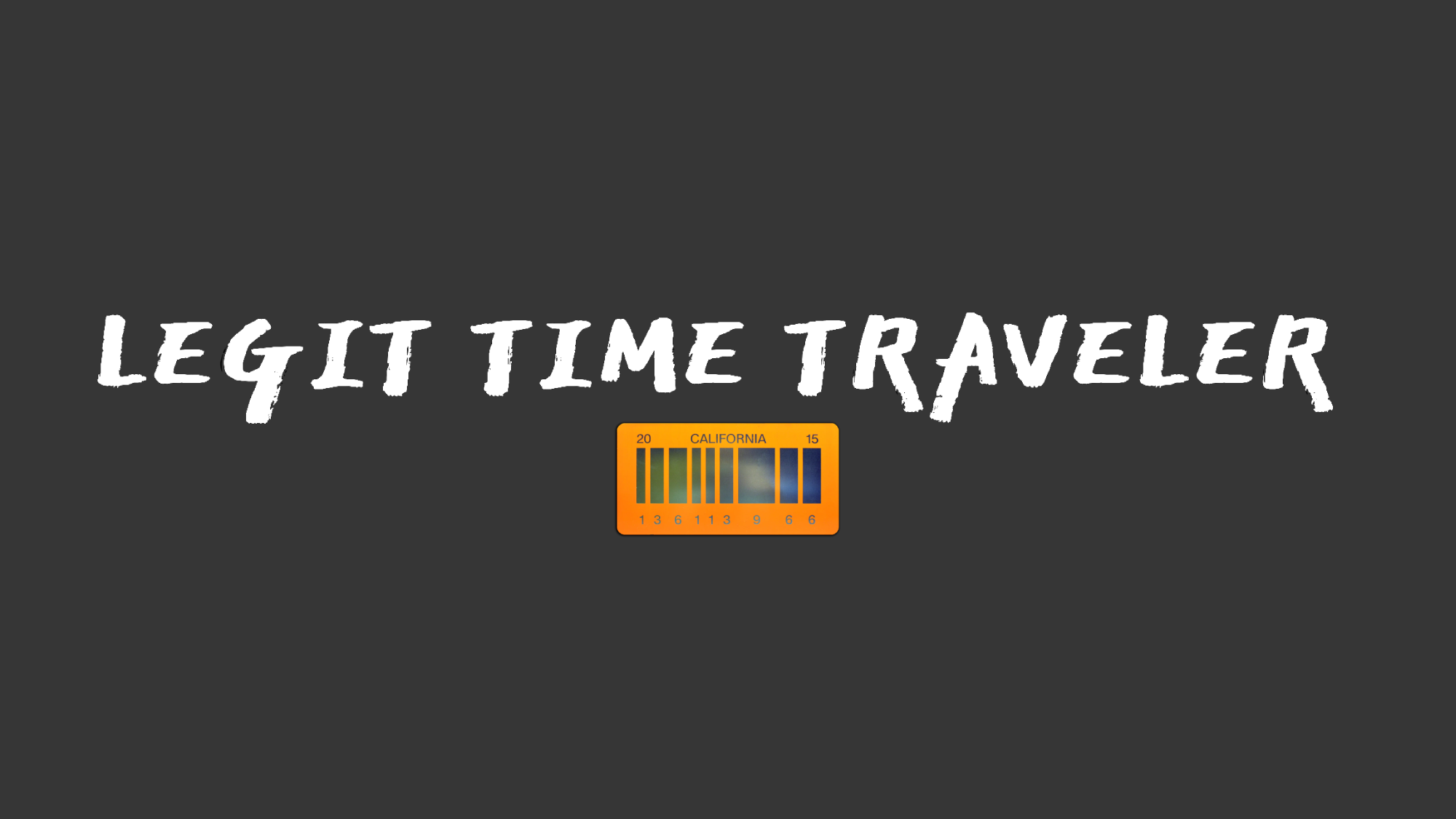 Time travelerのバナー
