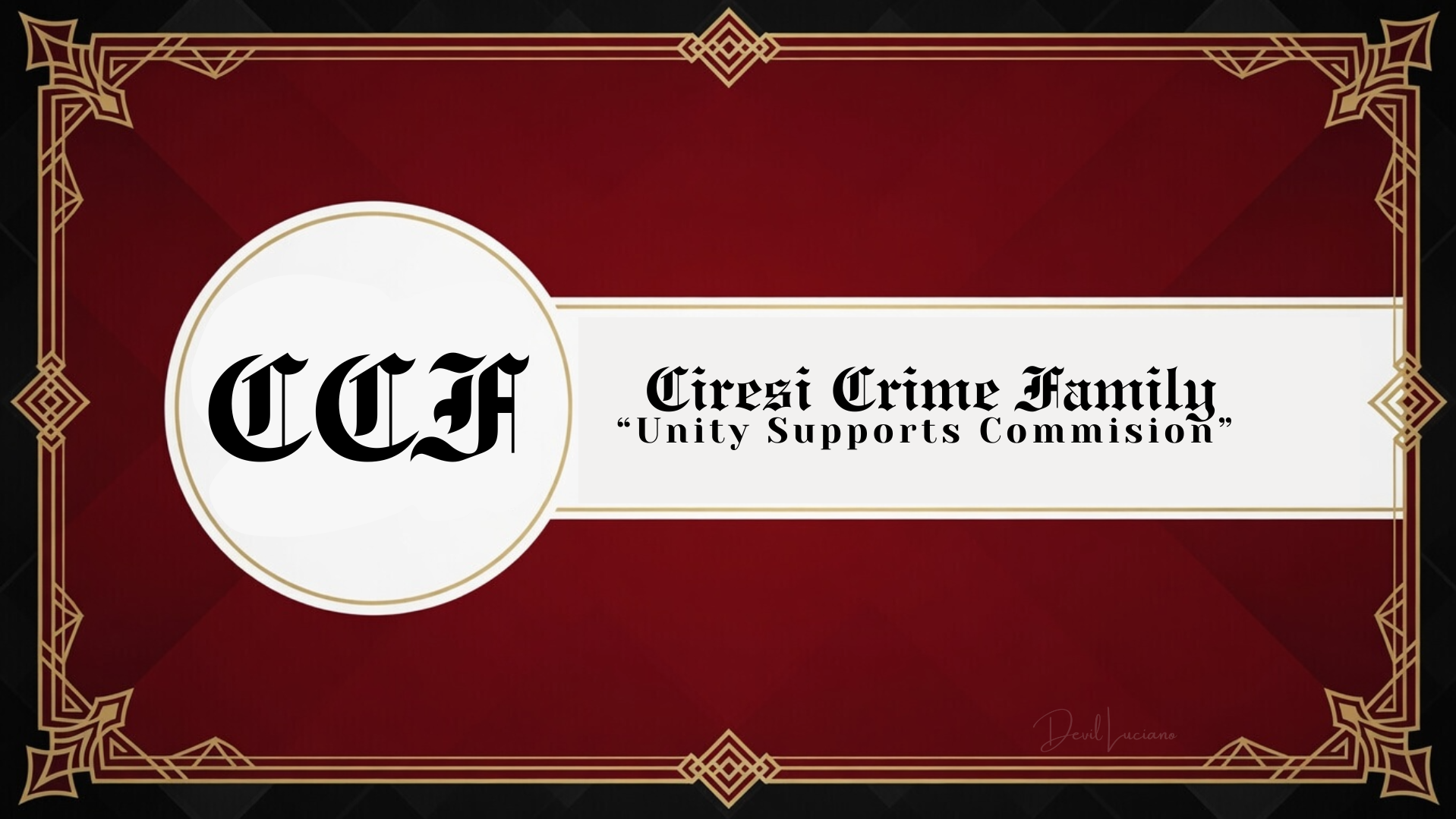 Ciresi Crime Familyのバナー