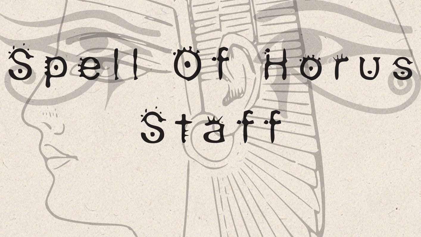 Spell Of Horus Staffのバナー