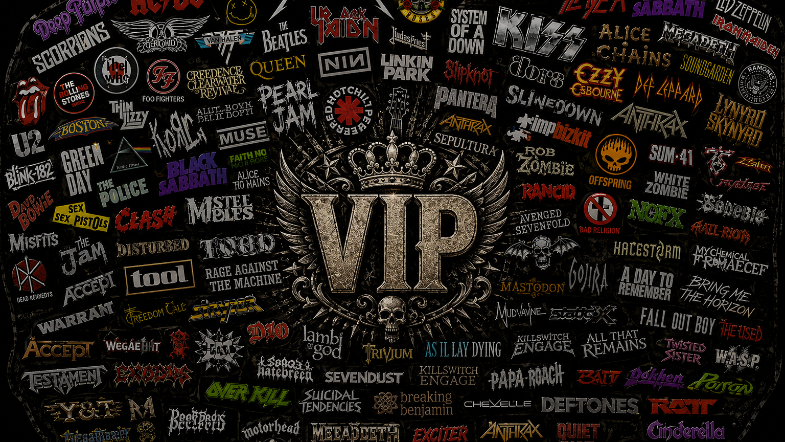 VIP OFMetal Heads anonymous