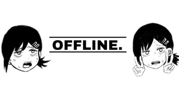 offlineのバナー