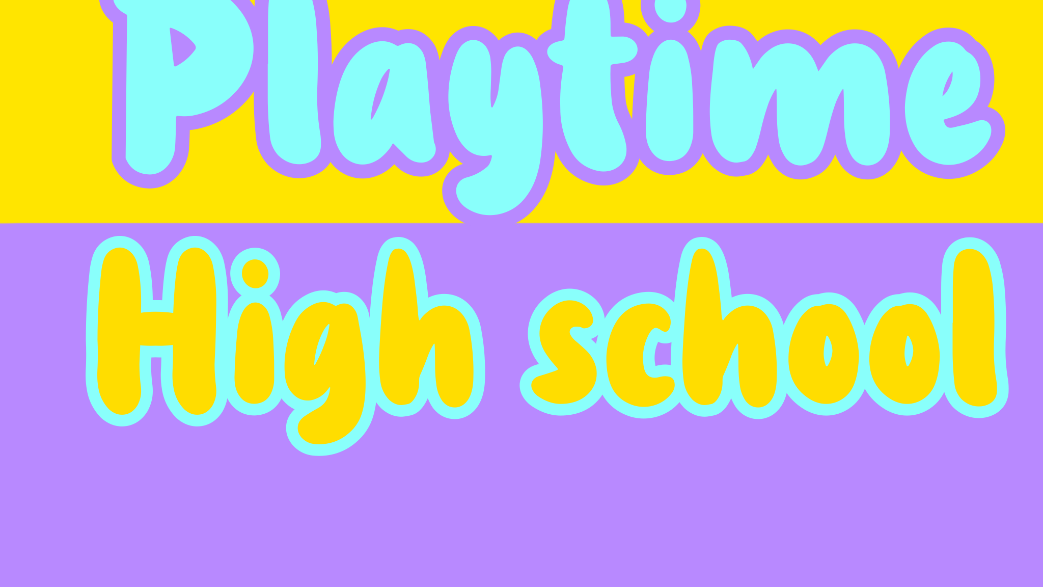 Playtime High Schoolのバナー