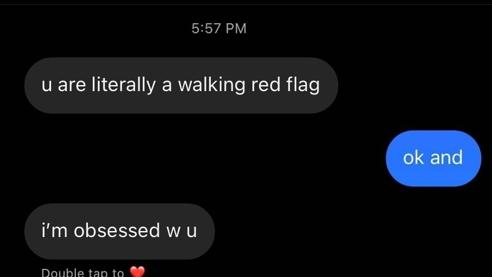 Walking red flag
