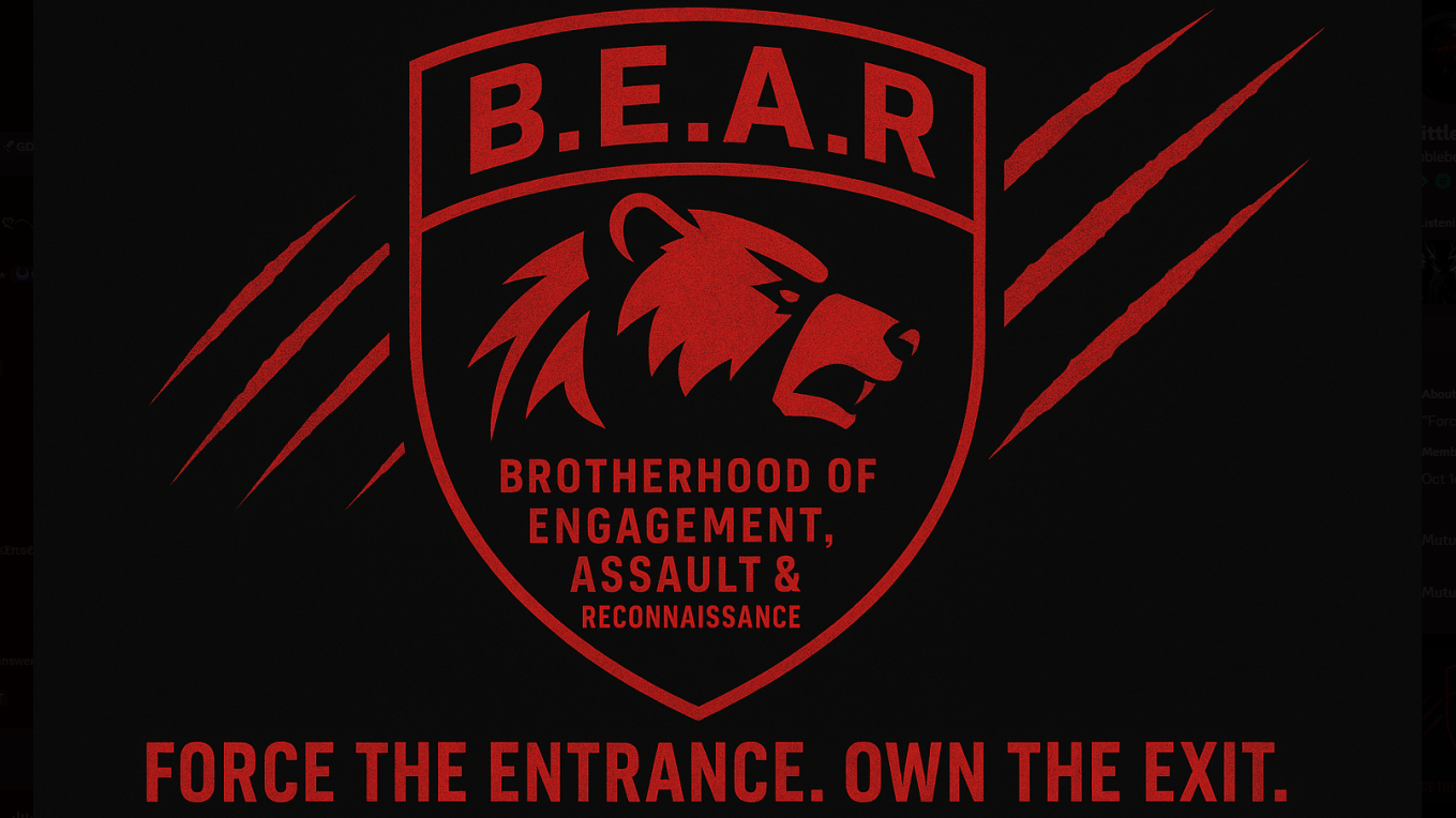 Brotherhood of Engagement Assault and Reconnaissanceのバナー