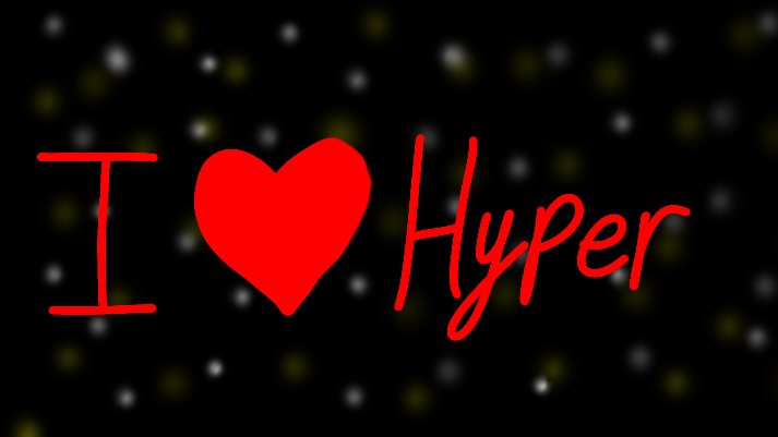 I LOVE HYPERRのバナー