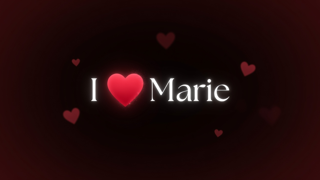 _I love Marie_
