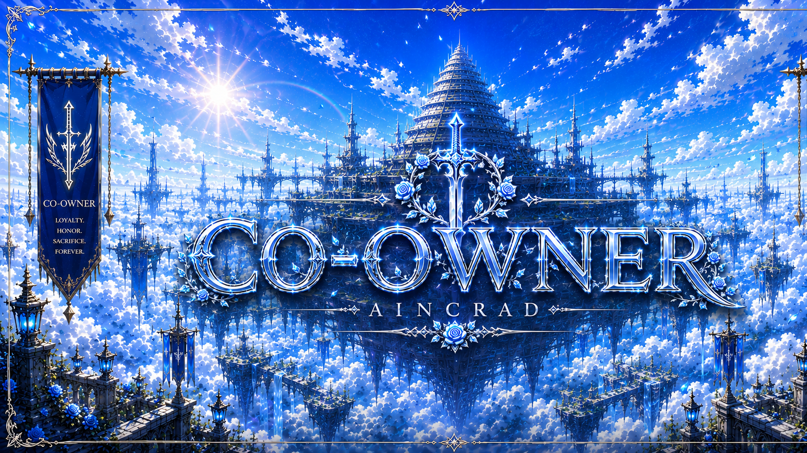Aincrad Co-Ownerのバナー