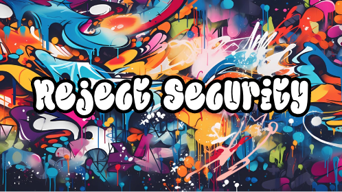Reject Securityのバナー