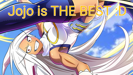 Jojo Is the BESTのバナー