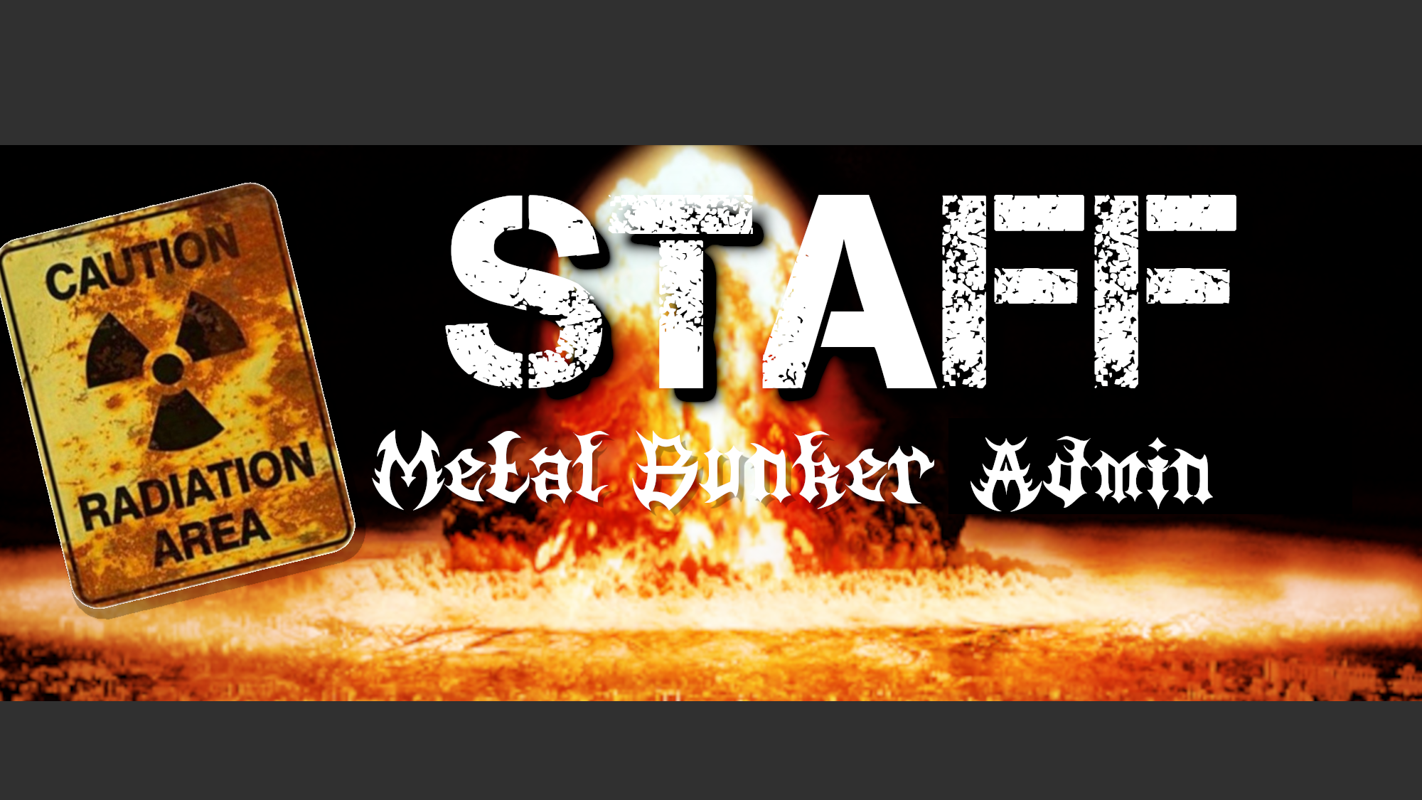 Metal Bunker Staffのバナー