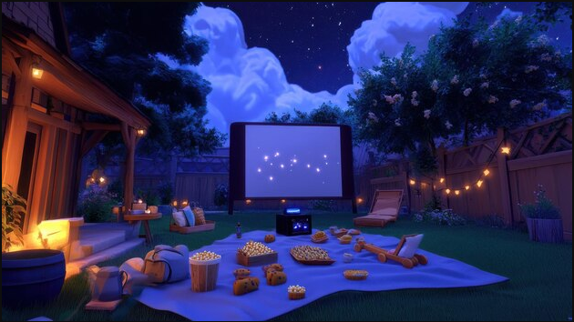 Popcorn and Pajamasのバナー