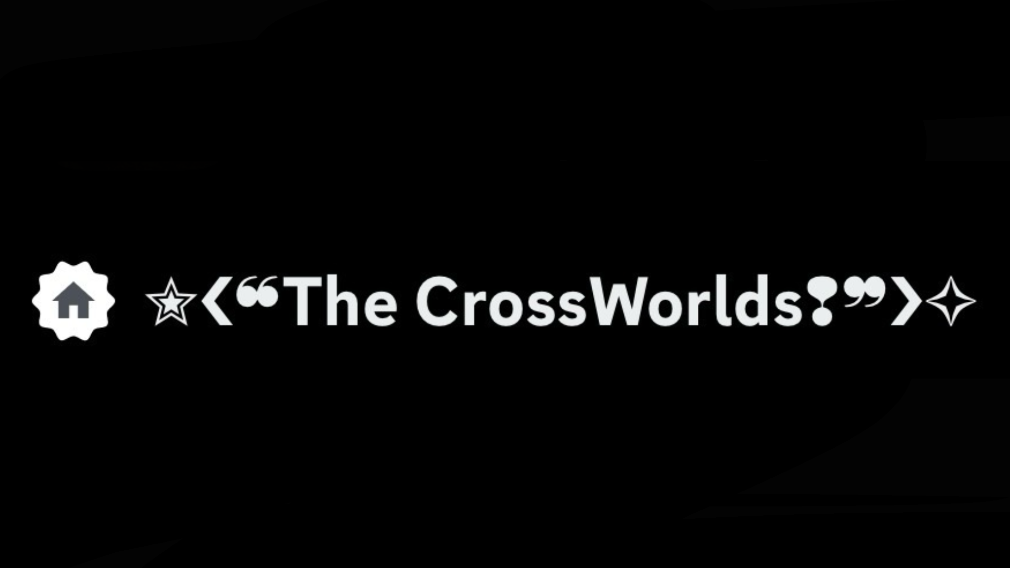 The CrossWorldsのバナー