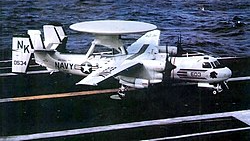 CVW-14 VAW-113 Black Eaglesのバナー