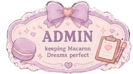 ༒Macaron admin༒