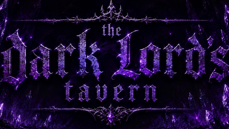 The dark Lords Tavernのバナー