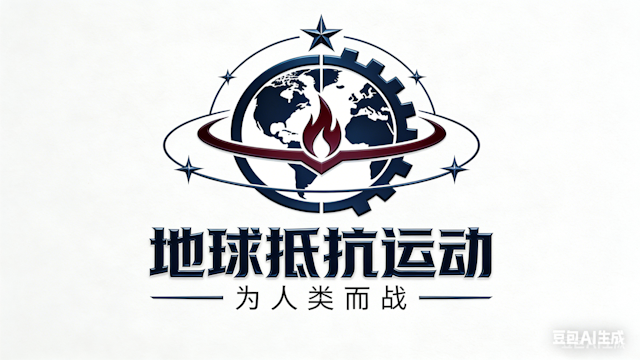 地球抵抗运动のバナー