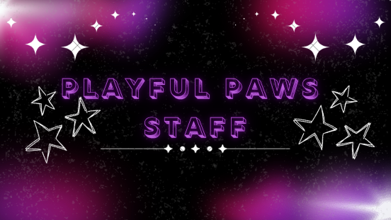 Playful paws staffのバナー