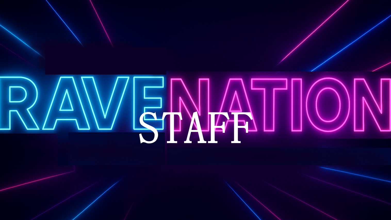 RAVE NATION Staffのバナー