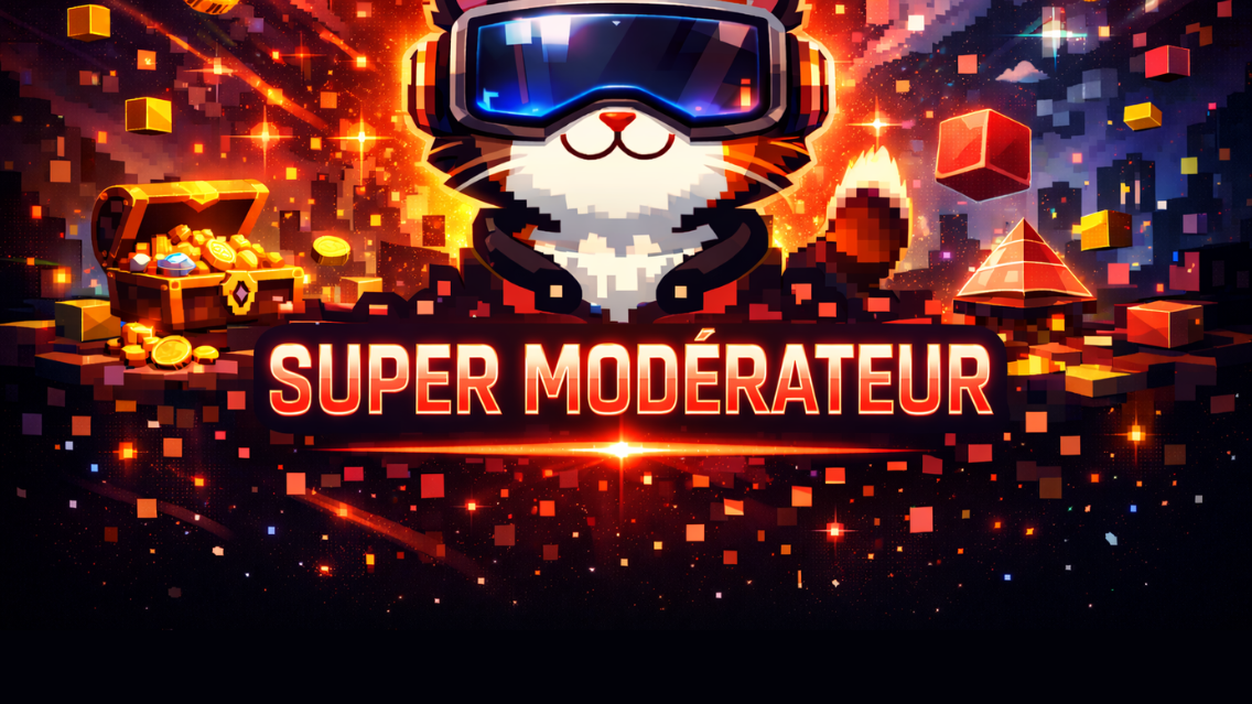 Super Modérateur VR Pixel Chatのバナー