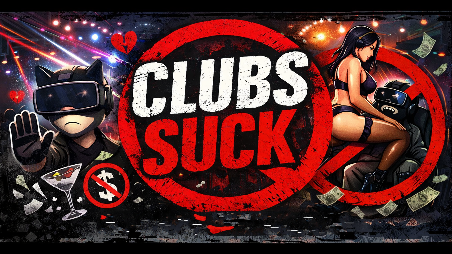 Clubs Suckのバナー