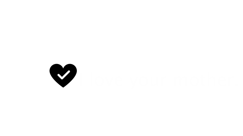 i love your motherのバナー
