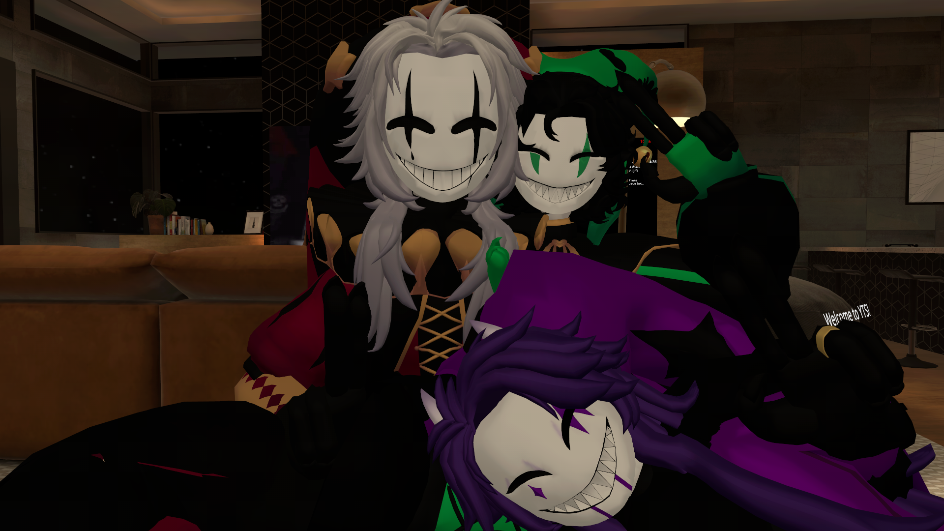 The dazzling staffのバナー