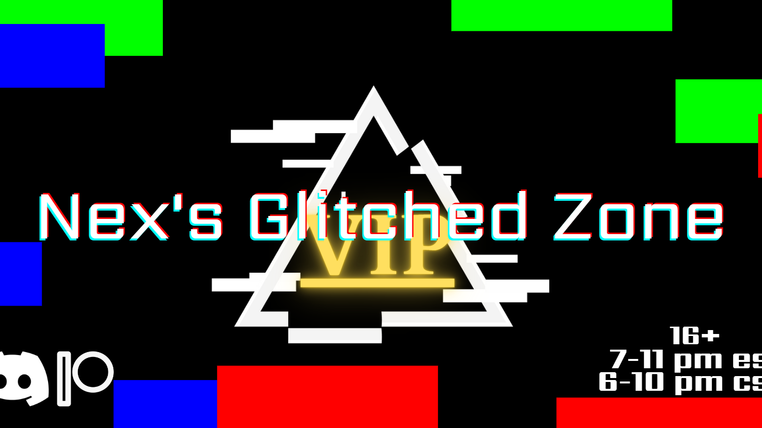 Nex's Glitched Zone VIPのバナー