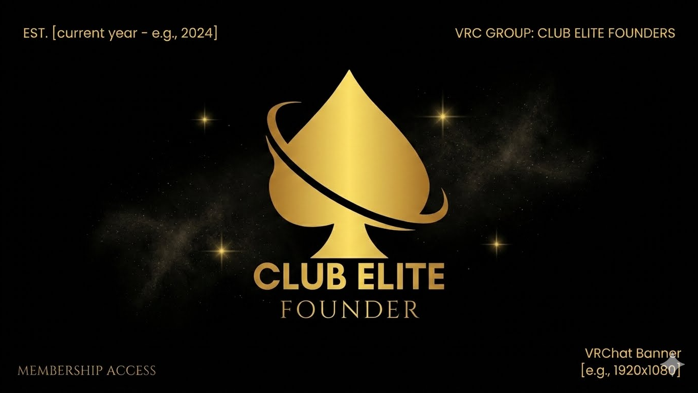 club elite FOUNDERのバナー