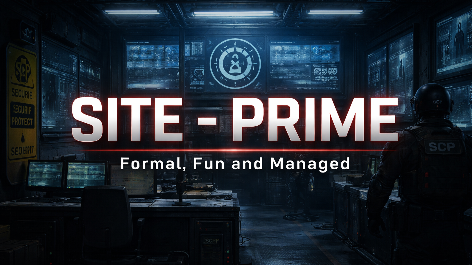 SCP Site - Primeのバナー