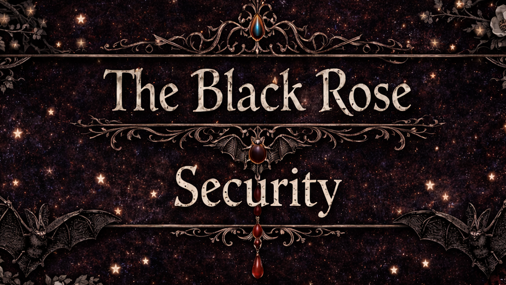 The black rose securityのバナー