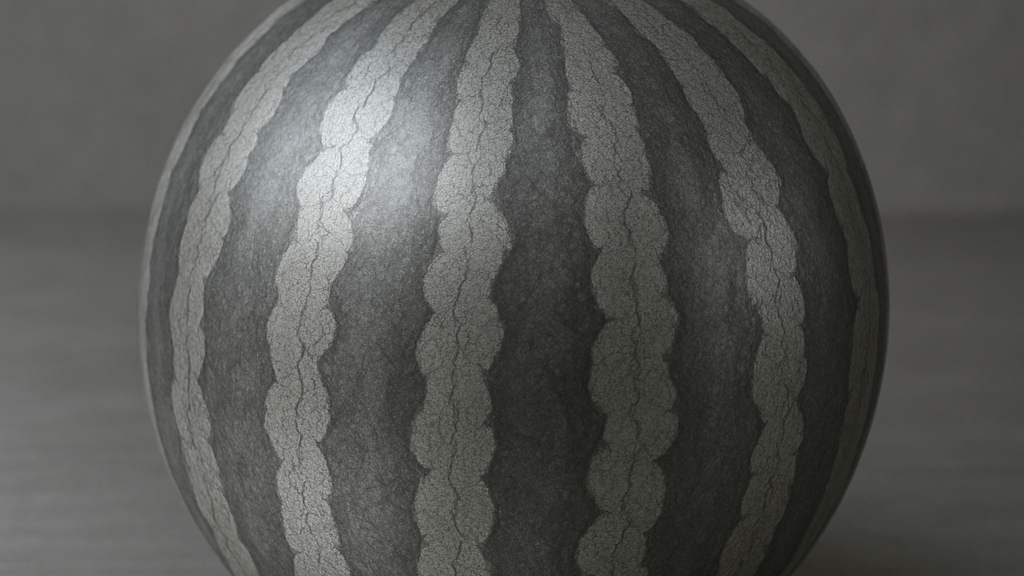 Steel beams and melon patches