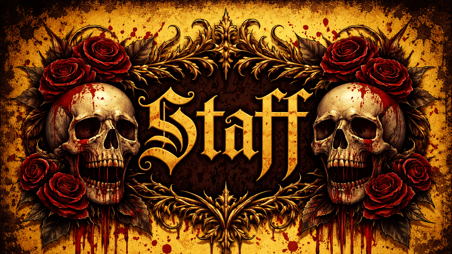 Bloody Roses Staffのバナー