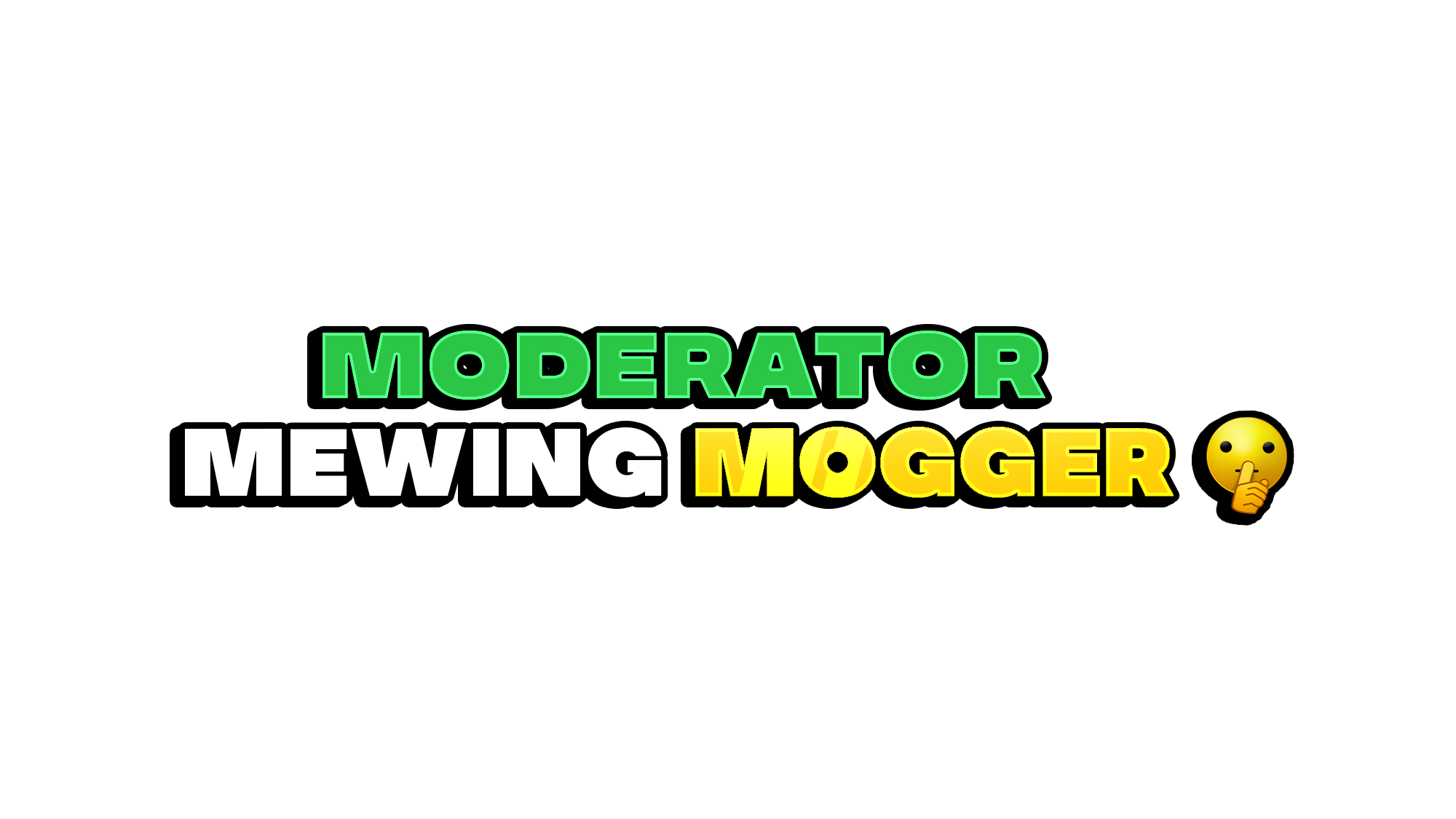 Mewing Mogger Mod