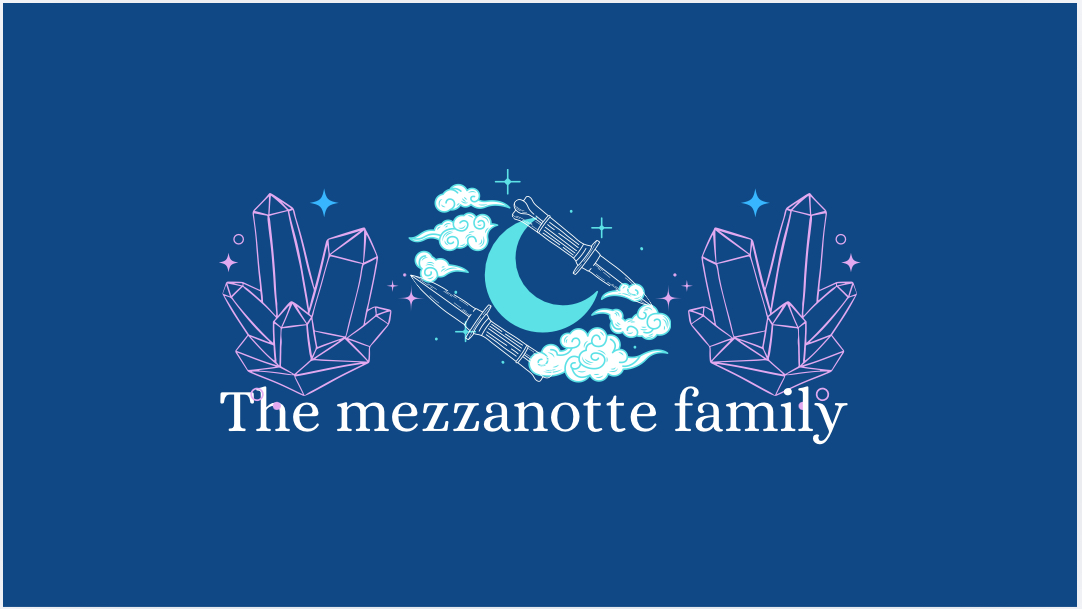 the mezzanotte familyのバナー