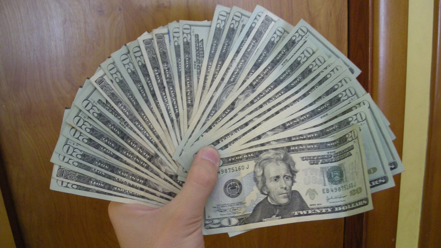 Twenty Dollarsのバナー
