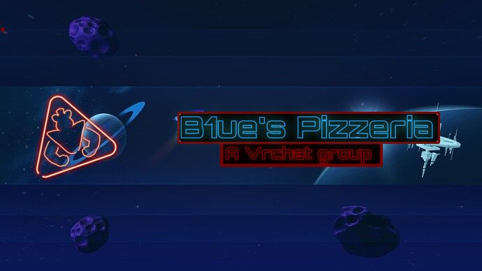 ~B1ue's Pizzeria~のバナー