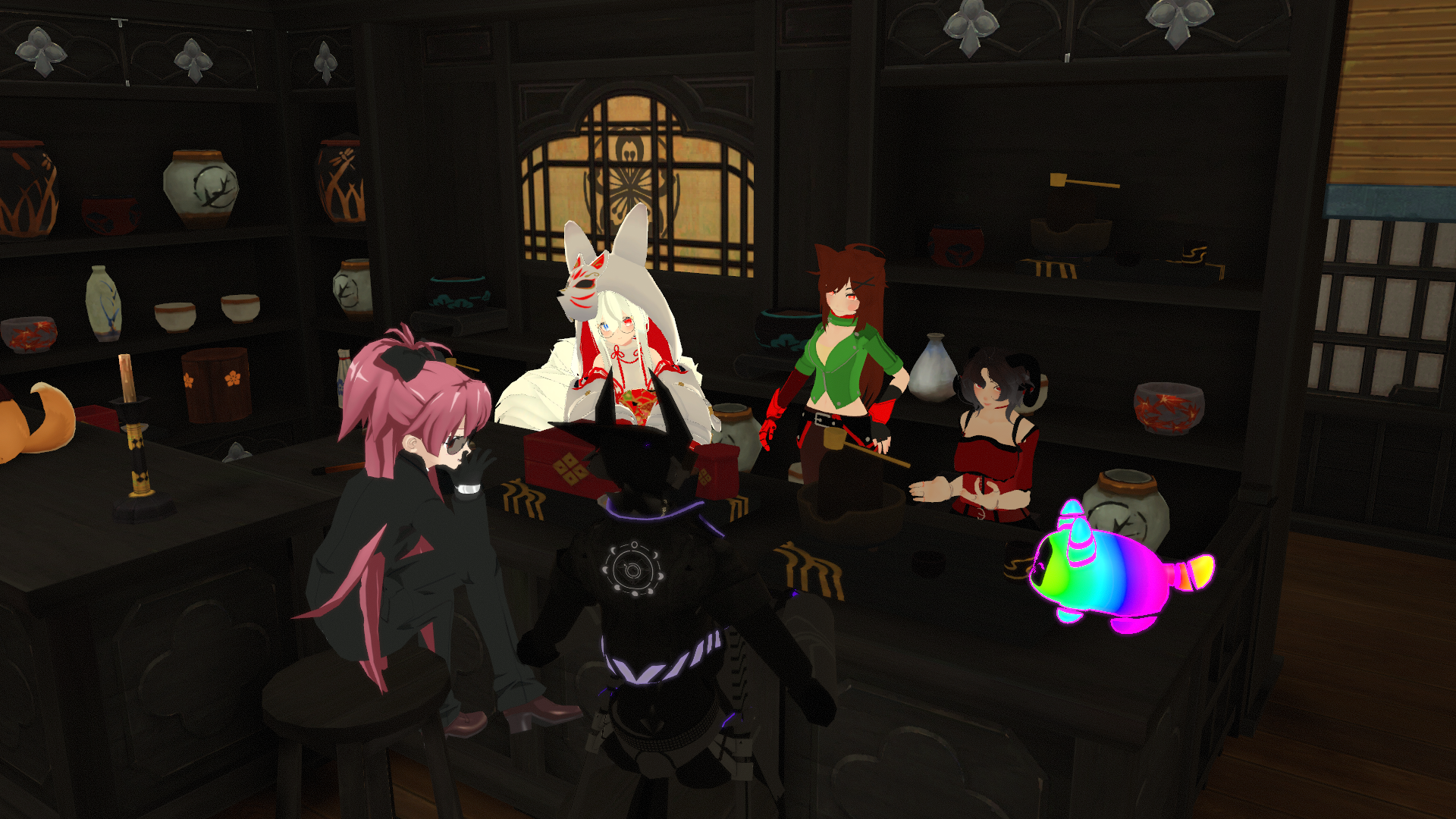 Dragon tea house