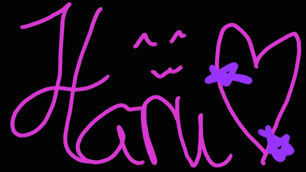 Hi I'm haru