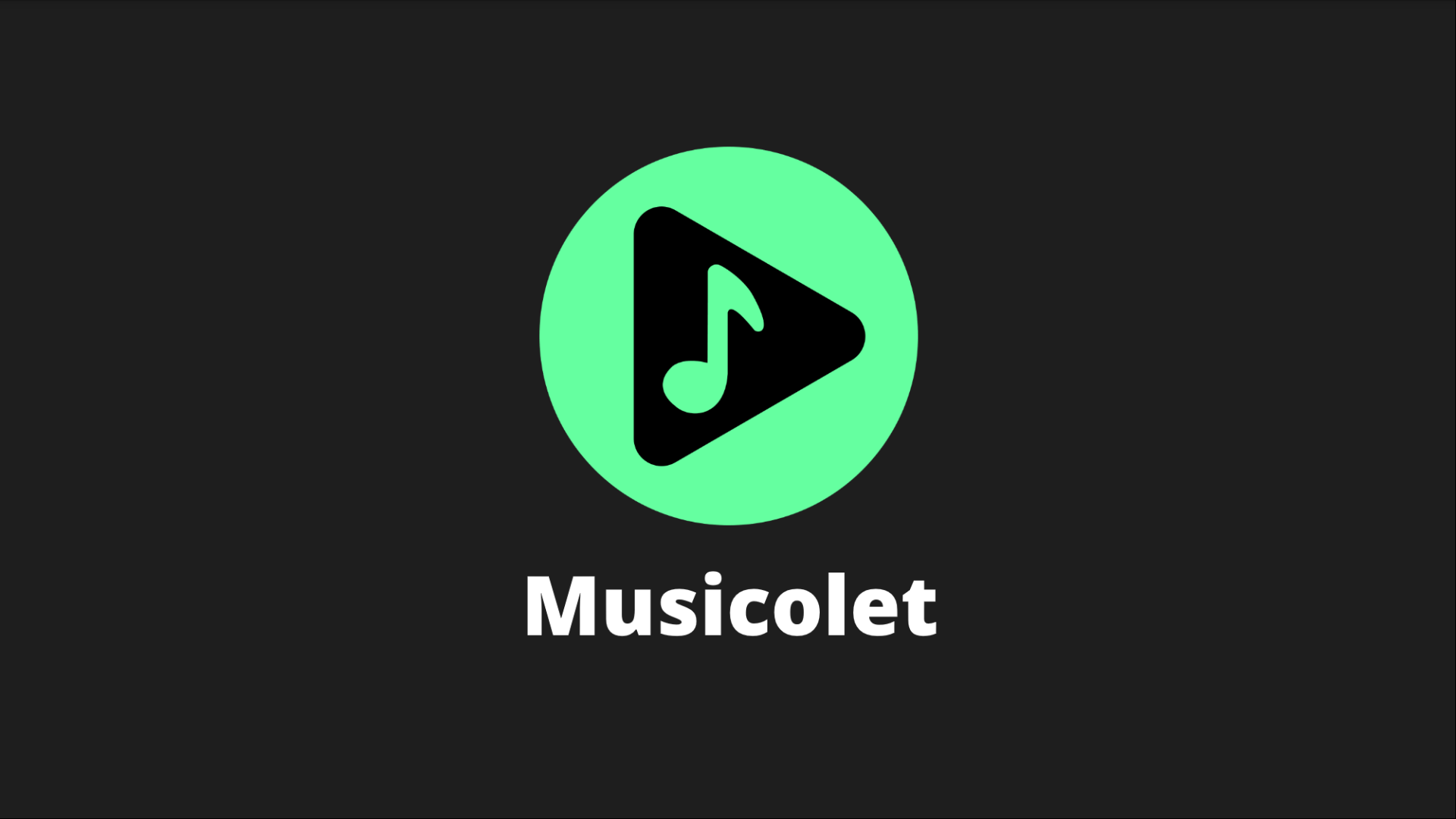 Musicoletのバナー