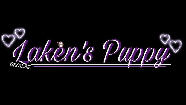 Laken's puppyのバナー