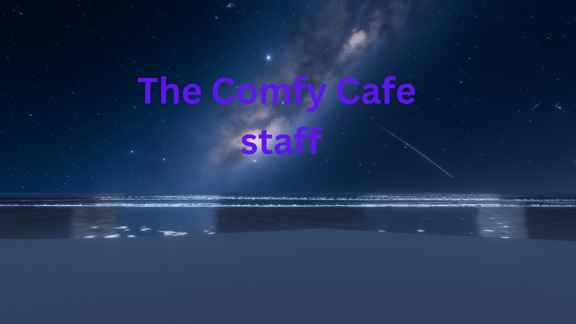 The Comfy Cafe staffのバナー
