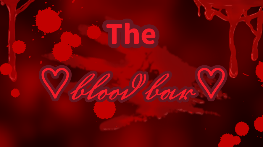 The blood barのバナー