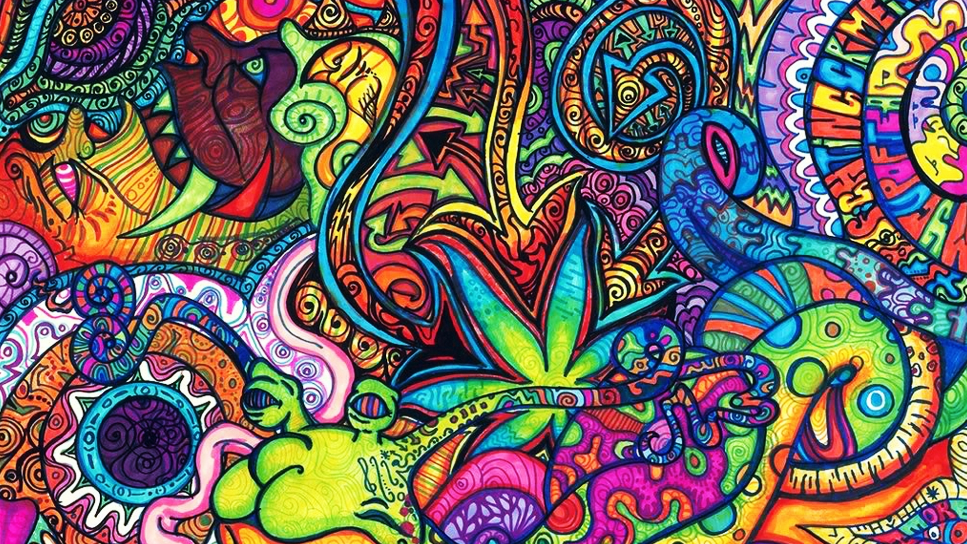 Les têtes psychedのバナー