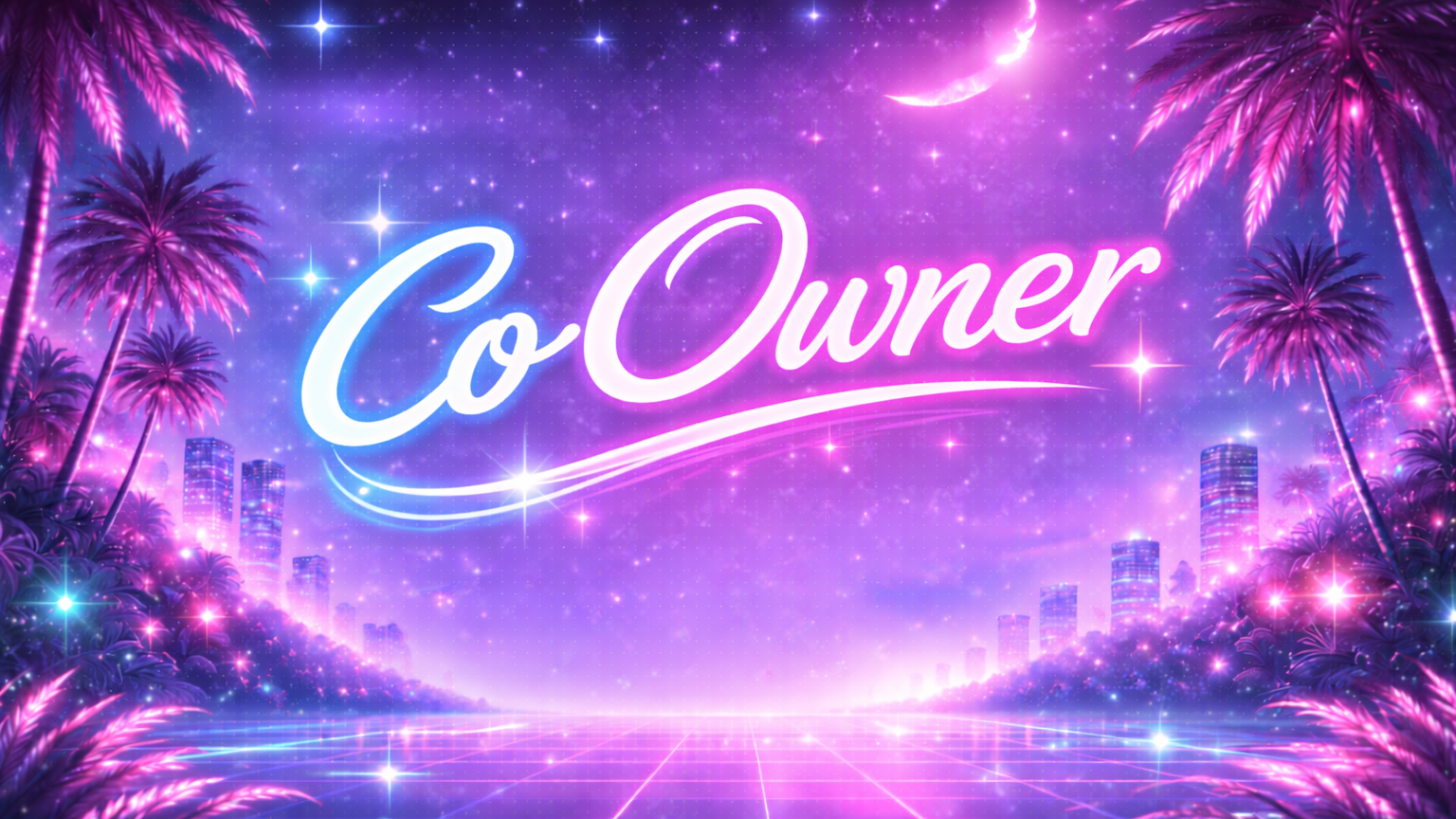 Neon Blush Co-Ownerのバナー