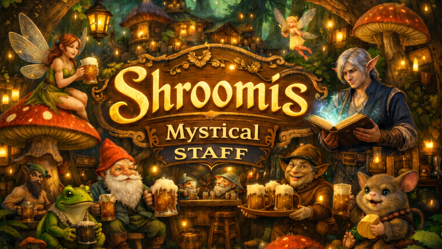 Shroomis mystical staffのバナー
